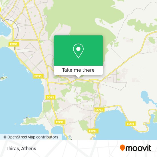 Thiras map