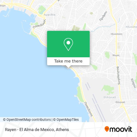 Rayen - El Alma de Mexico map