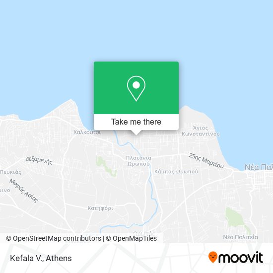Kefala V. map