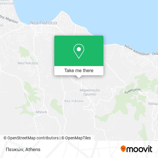 Πευκών map