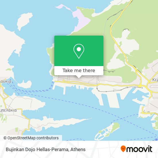 Bujinkan Dojo Hellas-Perama map