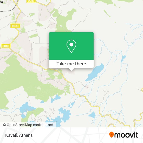 Kavafi map