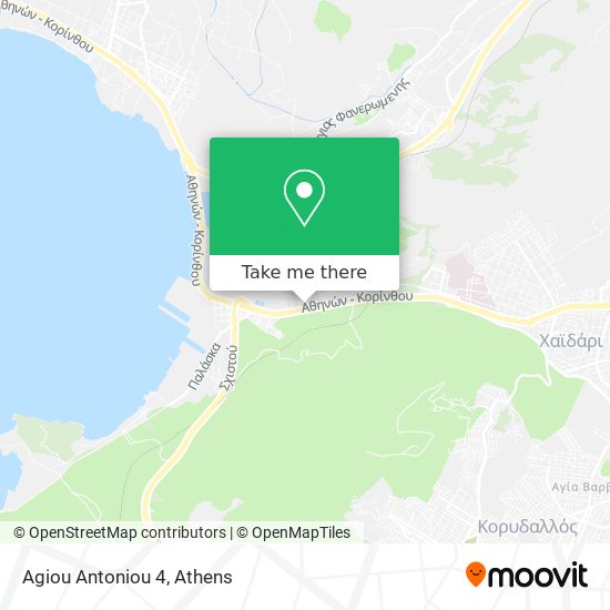 Agiou Antoniou 4 map