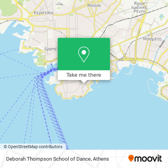 Deborah Thompson School of Dance map