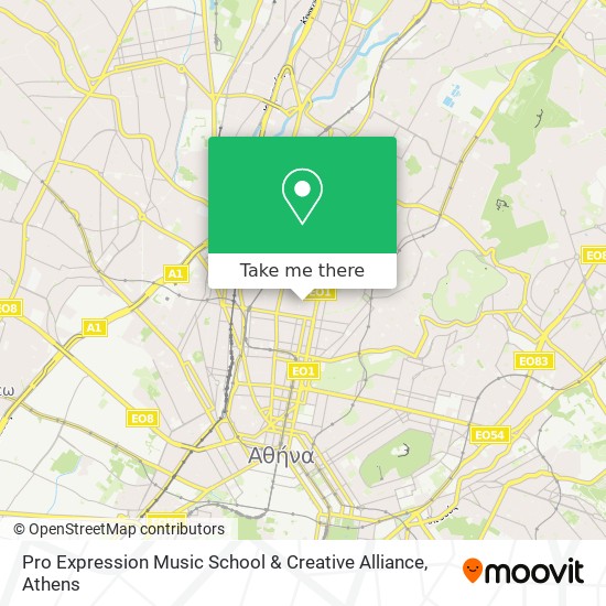 Pro Expression Music School & Creative Alliance map