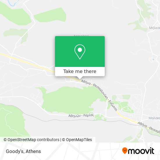 Goody's map