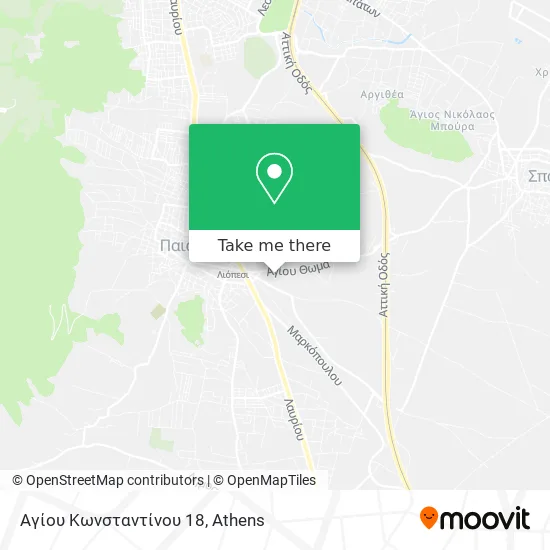 Αγίου Κωνσταντίνου 18 map