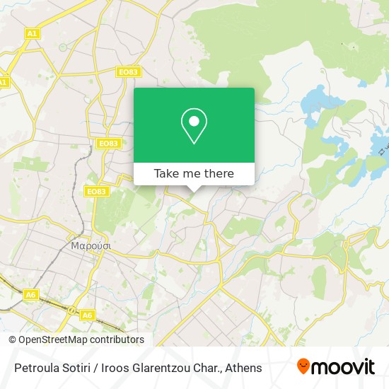 Petroula Sotiri / Iroos Glarentzou Char. map