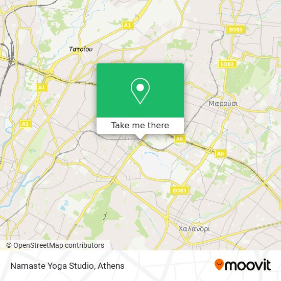 Namaste Yoga Studio map