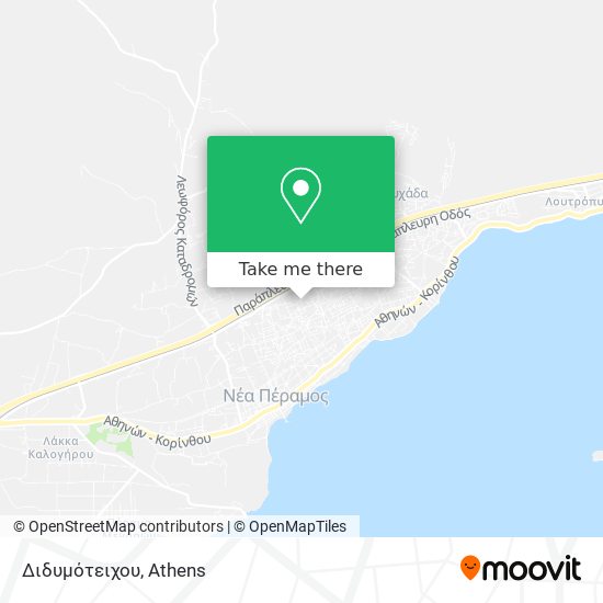 Διδυμότειχου map