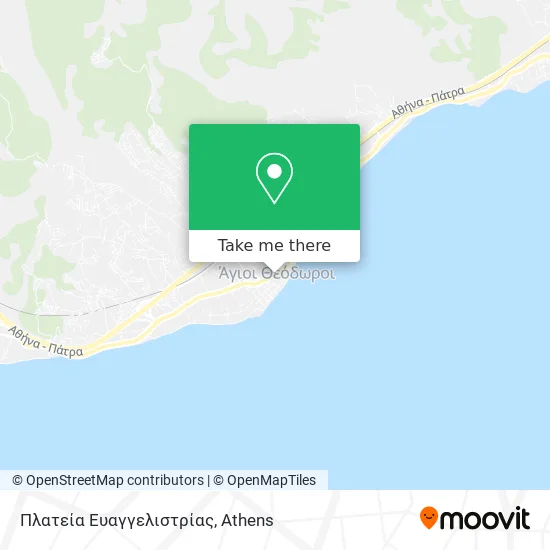 Πλατεία Ευαγγελιστρίας map