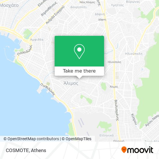 COSMOTE map