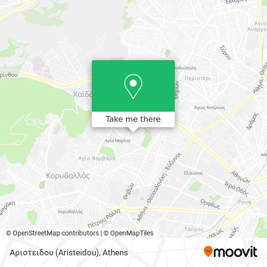 Αριστειδου (Aristeidou) map