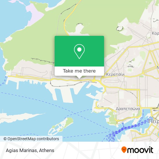 Agias Marinas map