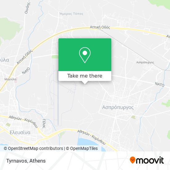 Tyrnavos map