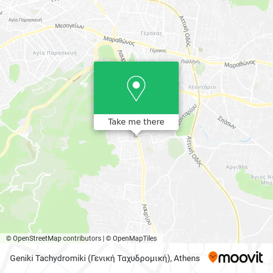 Geniki Tachydromiki (Γενική Ταχυδρομική) map