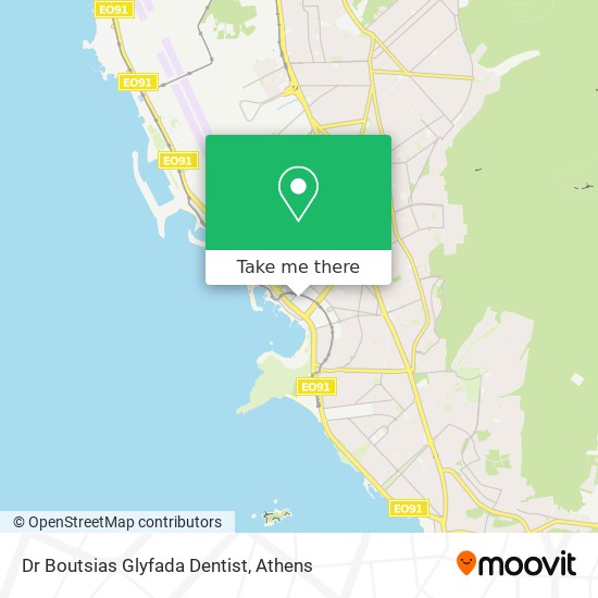 Dr Boutsias Glyfada Dentist map