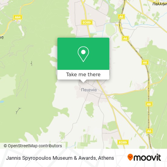 Jannis Spyropoulos Museum & Awards map
