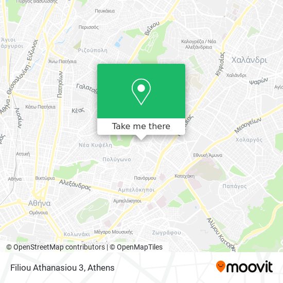 Filiou Athanasiou 3 map
