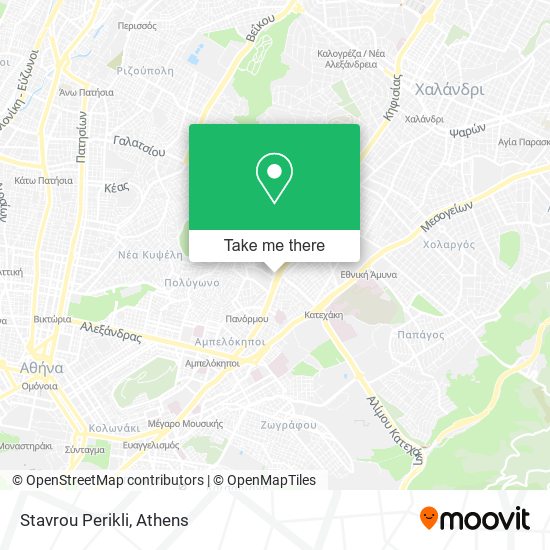 Stavrou Perikli map