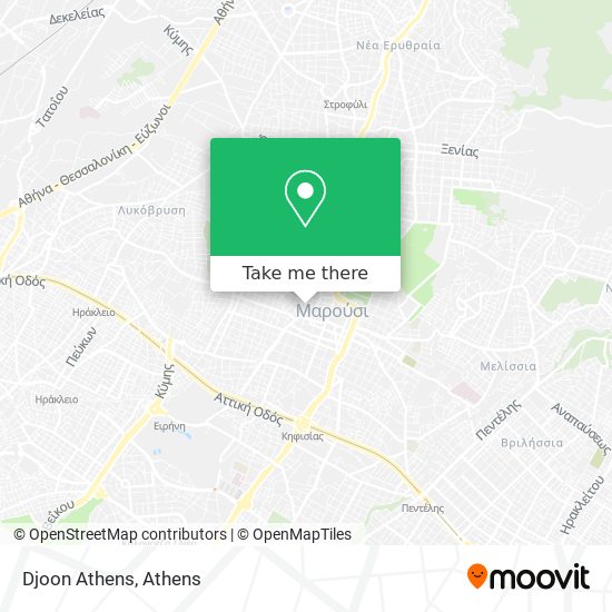 Djoon Athens map