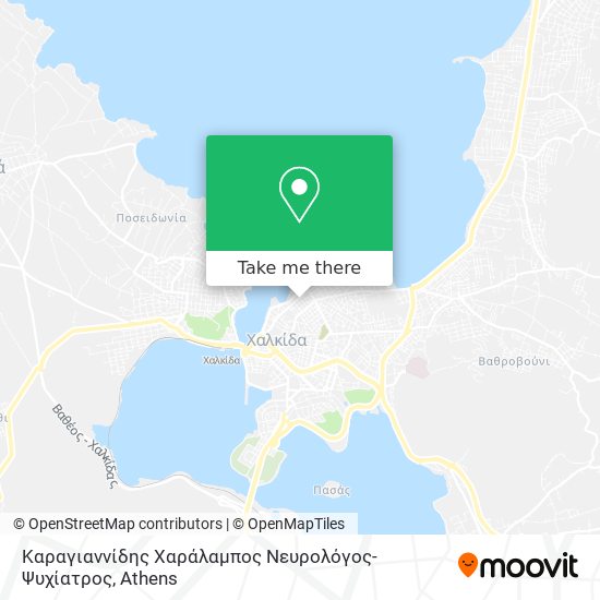 Καραγιαννίδης Χαράλαμπος Νευρολόγος-Ψυχίατρος map