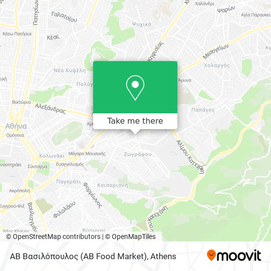 ΑΒ Βασιλόπουλος (AB Food Market) map