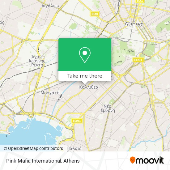 Pink Mafia International map