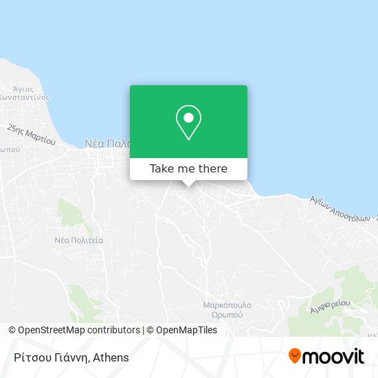 Ρίτσου Γιάννη map