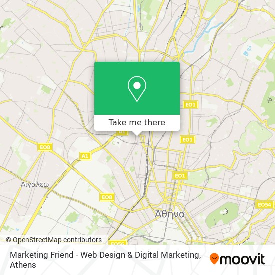 Marketing Friend - Web Design & Digital Marketing map