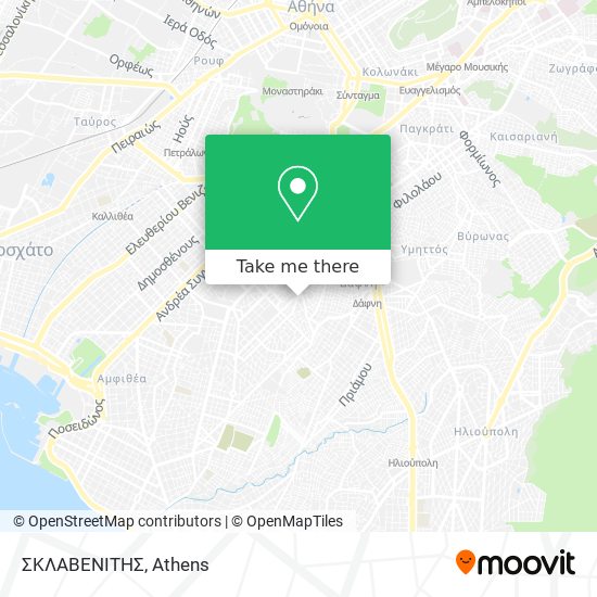 ΣΚΛΑΒΕΝΙΤΗΣ map