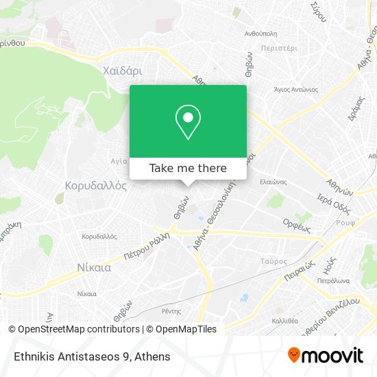 Ethnikis Antistaseos 9 map