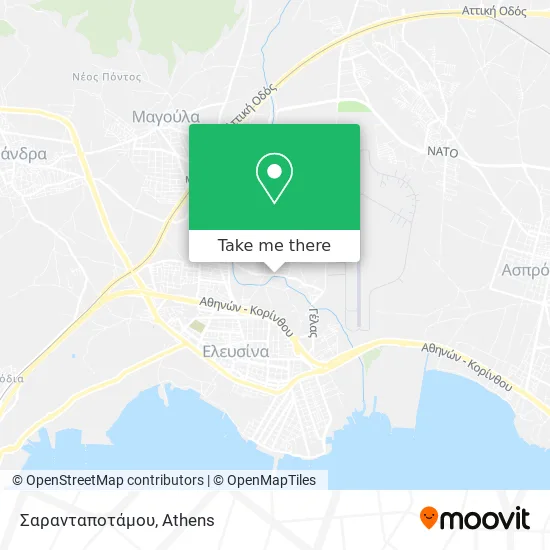Σαρανταποτάμου map