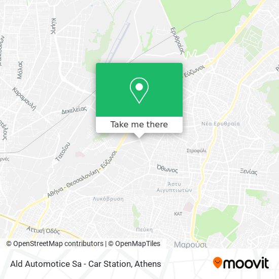 Ald Automotice Sa - Car Station map