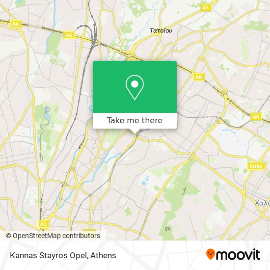 Kannas Stayros Opel map