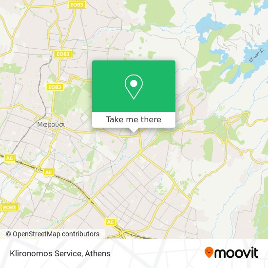 Klironomos Service map
