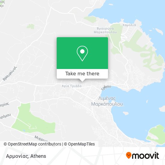 Αρμονίας map