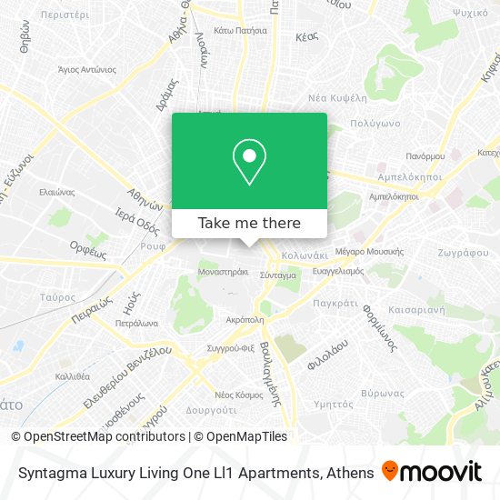 Syntagma Luxury Living One Ll1 Apartments map