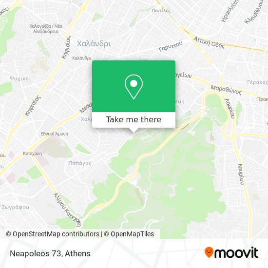 Neapoleos 73 map