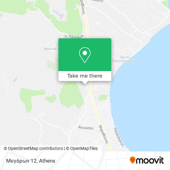 Μεγάρων 12 map
