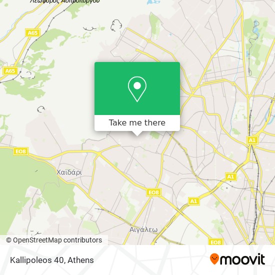 Kallipoleos 40 map