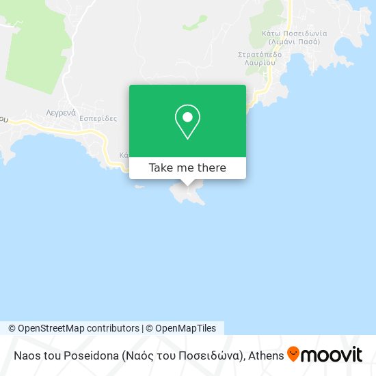 Naos tou Poseidona (Ναός του Ποσειδώνα) map