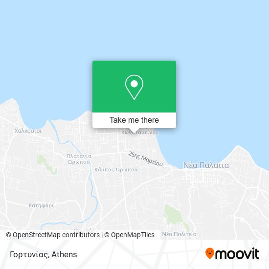 Γορτυνίας map