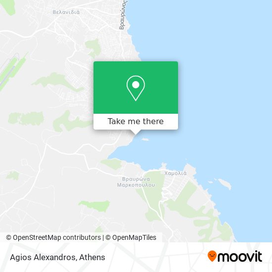 Agios Alexandros map