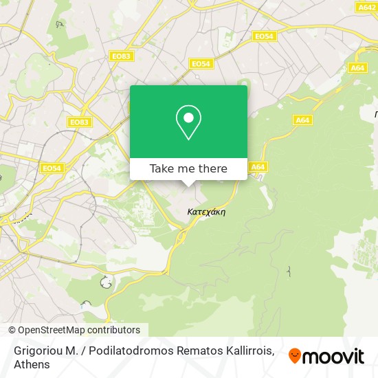 Grigoriou M. / Podilatodromos Rematos Kallirrois map