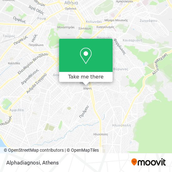 Alphadiagnosi map