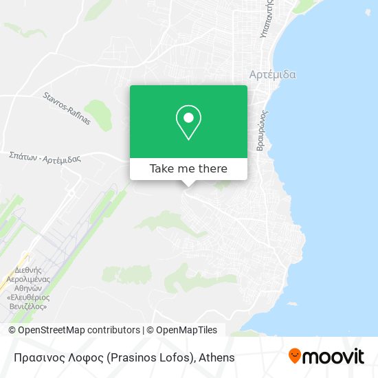 Πρασινος Λοφος (Prasinos Lofos) map