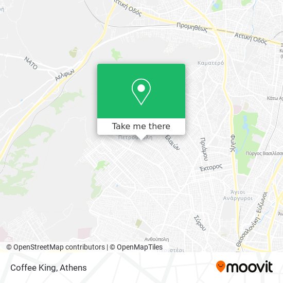 Coffee King map