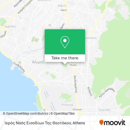 Ιερός Ναός Εισοδίων Της Θεοτόκου map