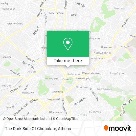 The Dark Side Of Chocolate map